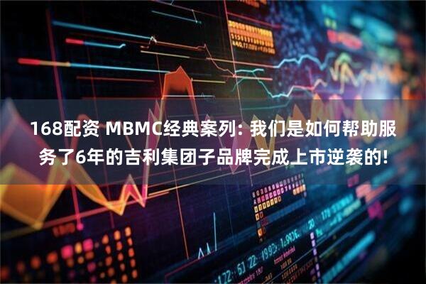 168配资 MBMC经典案列: 我们是如何帮助服务了6年的吉利集团子品牌完成上市逆袭的!